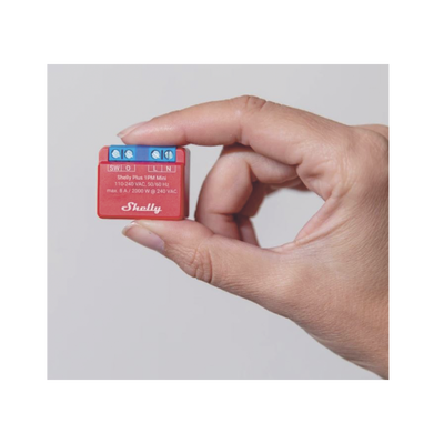 Mini Interruptor inteligente con Wi-Fi, medición de consumo, 1 canal 8A, compatible con asistentes de voz Alexa y GoogleHome