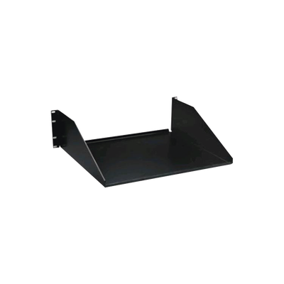 Charola Para Soportar Equipos en Racks, de 19in, Solida, 3UR, Color Negro Charola Para Soportar Equipos en Racks, de 19in, Solida, 3UR, Color Negro