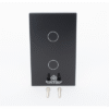 (Wifi) Apagador switch inalámbrico WIFI, control de 2 regresos de carga, 110V