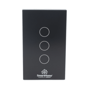 (Wifi) Apagador switch inalámbrico WIFI, control de 3 regresos de carga, 110V