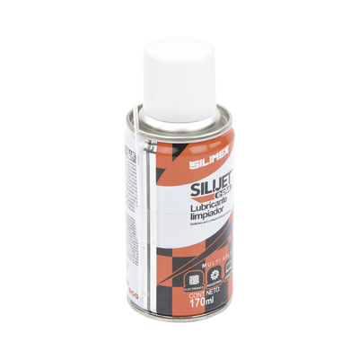 Limpiador lubricante en aerosol dieléctrico, protege mecanismos, circuitos, sensores, ventiladores, 170 ml.