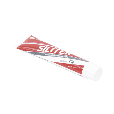 Pasta térmica aislante, previene corrosión por humedad en instalaciones al exterior, soporta de -20 hasta 220ºC, tubo 28 grs