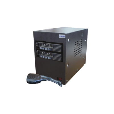 Repetidor UHF con IC-F221SM en 440-490 MHz, 8 canales y MDC-1200.