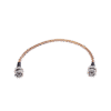 Jumper de 30.5 cm con cable LP142 BNC Macho a BNC Macho. Jumper de 30.5 cm con cable LP142 BNC Macho a BNC Macho.