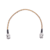 Jumper de 30.5 cm con cable LP142 BNC Macho a BNC Macho. Jumper de 30.5 cm con cable LP142 BNC Macho a BNC Macho.
