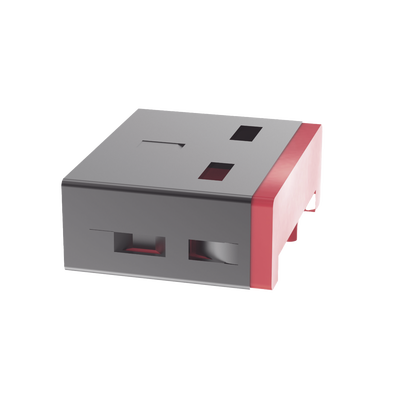 Dispositivo de Bloqueo Smartkeeper, Para Puertos USB-A, Color Rojo