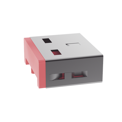 Dispositivo de Bloqueo Smartkeeper, Para Puertos USB-A, Color Rojo