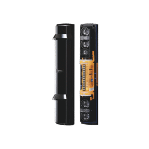 Barrera fotoelectrica de 60 metros 4 rayos 4 canales doble modulación y transmision automatica de potencia del rayo