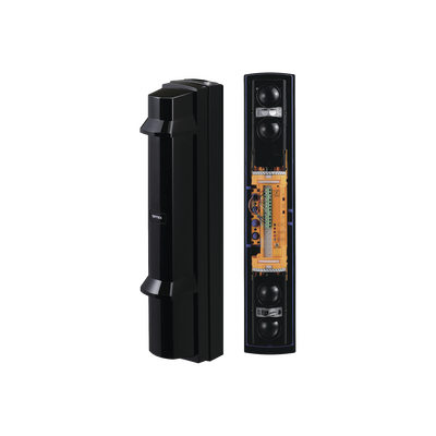 Barrera fotoeléctrica de 100 metros 4 rayos 4 canales / Alimentación por baterías incluidas