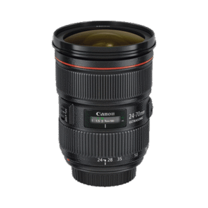 Lente Canon 24 - 70mm f2.8 / 8K / Auto-Iris / Compatible con Cámaras TNB-9000