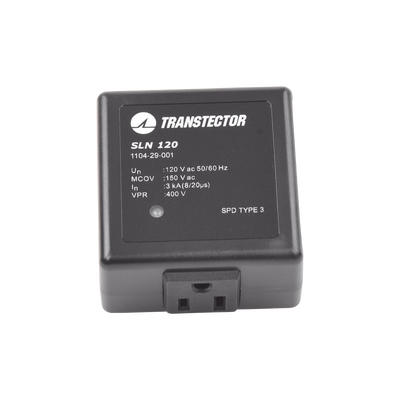 Protector Contra Descargas Eléctricas Para 120 Vac de Clavija 5-15R Convencional de Tecnología SASD Diodo Avalancha de Silicio