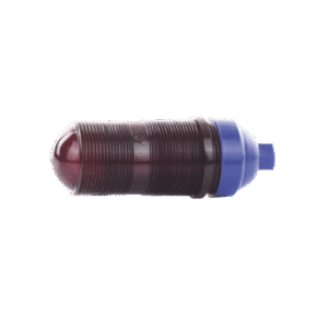 Lámpara de Obstrucción Básica con Globo Rojo de Policarbonato (Con Foco). Lámpara de Obstrucción Básica con Globo Rojo de Policarbonato (Con Foco).