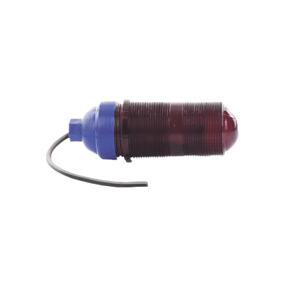 Lámpara de Obstrucción Básica con Globo Rojo de Policarbonato (Con Foco). Lámpara de Obstrucción Básica con Globo Rojo de Policarbonato (Con Foco).