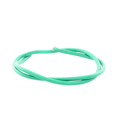 (SLLU22) Cable de Cobre Recubierto THW-LS Calibre 4 AWG 19 Hilos Color Verde (Venta por Metro) (SLLU22) Cable de Cobre Recubierto THW-LS Calibre 4 AWG 19 Hilos Color Verde (Venta por Metro)