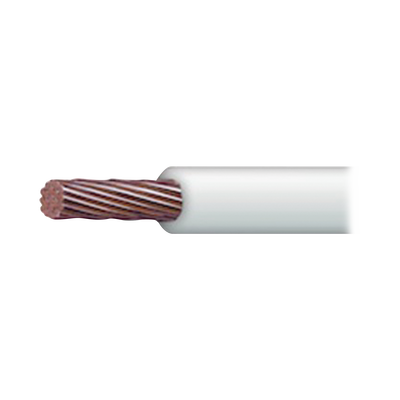 Cable Eléctrico 8 awg color blanco,Conductor de cobre suave cableado. Aislamiento de PVC, autoextinguible. BOBINA 100 MTS Cable Eléctrico 8 awg color blanco,Conductor de cobre suave cableado. Aislamiento de PVC, autoextinguible. BOBINA 100 MTS
