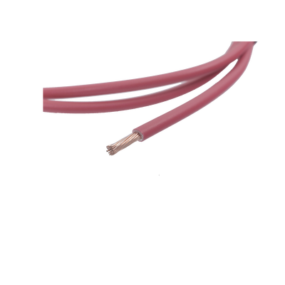 Cable Eléctrico de Cobre Recubierto THW-LS Calibre 12 AWG 19 Hilos Color Rojo (Venta por Metro)
