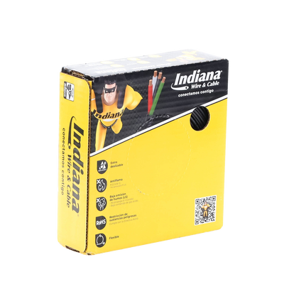 ( venta por metro ) Cable Eléctrico de Cobre Recubierto THW-LS Calibre 14 AWG 19 Hilos Color negro