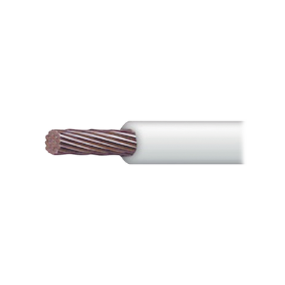 Venta por metro / Cable Eléctrico de Cobre / Recubierto THW-LS / 14 AWG / 19 Hilos / Color blanco Venta por metro / Cable Eléctrico de Cobre / Recubierto THW-LS / 14 AWG / 19 Hilos / Color blanco