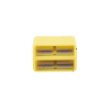 Clip de Puente, Para Uso con Regletas S66 de Siemon, de 1 par, Color Amarillo