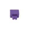 Clip de Puente, Para Uso con Regletas S66, de 1 par, Color Violeta