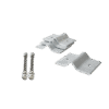 Herraje Adaptador de Mástil para Diámetros desde 3/4" hasta 2-1/4". Galv. en Caliente.