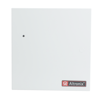 12 o 24 Vcc @ 6 Amp. / fuente de alimentación / 1 salida / capacidad de baterías de respaldo / requieren baterías