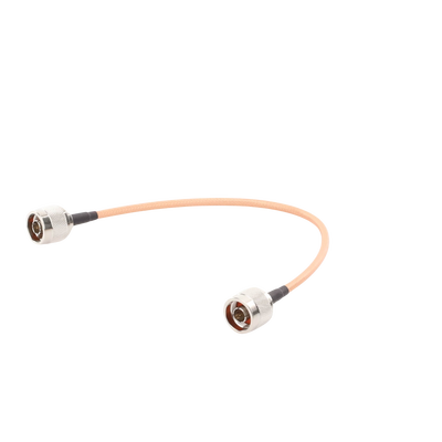 Jumper con Cable LP142 de 30 cm, con Conectores N Macho a N Macho.