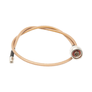 Cable de 60 cm tipo RG-142/U con conectores N Macho y SMA Macho (Hasta 8 GHz). Cable de 60 cm tipo RG-142/U con conectores N Macho y SMA Macho (Hasta 8 GHz).
