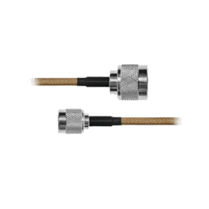 Cable RG-142/U, con conectores N Macho / TNC Macho de 60 cm.