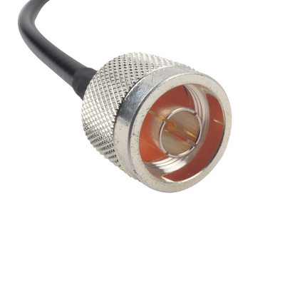 Jumper de 60cm con Cable LP240 y conectores N Macho y SMA Macho Inverso. Jumper de 60cm con Cable LP240 y conectores N Macho y SMA Macho Inverso.