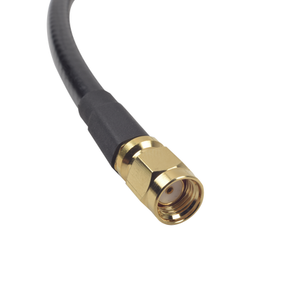 Jumper de 60cm con Cable LP240 y conectores N Macho y SMA Macho Inverso. Jumper de 60cm con Cable LP240 y conectores N Macho y SMA Macho Inverso.