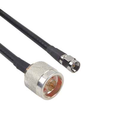 Cable LMR-240UF (Ultra Flex) de 60 cm con conectores N Macho y SMA Macho. Cable LMR-240UF (Ultra Flex) de 60 cm con conectores N Macho y SMA Macho.