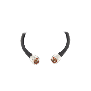 Jumper con Cable LMR400 con Conectores N Macho / N Macho de 25 metros.