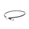 Jumper de 85 cm. con Cable Coaxial LMR400 conectores N Macho en Ambos Extremos.