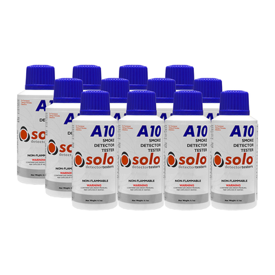 Paquete De 12 Latas De Humo Sintético Para Dispensador SOLO330/SOLO332 o Uso Manual