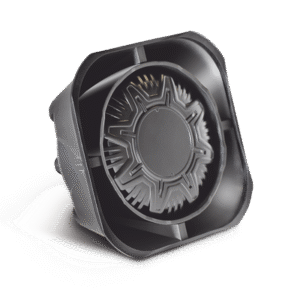 Bocina Compacta de Uso Rudo, 100 Watts de Potencia, Ideal Para Vehículos de Encubierto, Montaje Universal, 11 Ohms de Impedancia