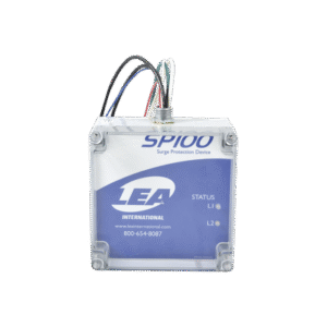 Supresor de Transitorios/Picos Para 120/240 Vac de Fase Partida de 100 KA de Capacidad Por Fase en Gabinete NEMA 4 Supresor de Transitorios/Picos Para 120/240 Vac de Fase Partida de 100 KA de Capacidad Por Fase en Gabinete NEMA 4
