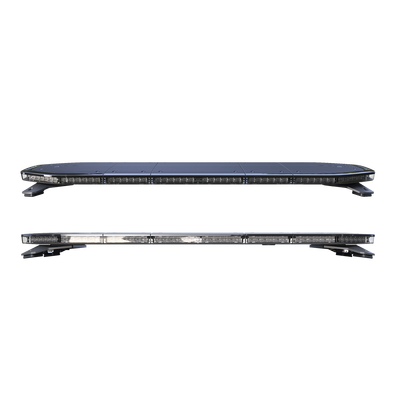 Barra de luces LED de 48", 216 LED, Dual Color, Programable, Rojo/Azul/Ámbar/Claro, Ideal para Equipar Unidades de Seguridad Publica con Domos Rojo, Claro y Azul