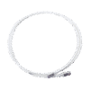 Patch Cord "Skinny" Cat6A Blindado S/FTP, 5ft, Diámetro Reducido 28 AWG, Color Blanco