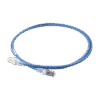 Patch Cord "Skinny" Cat6A Blindado S/FTP, 5ft, Diámetro Reducido 28 AWG, Color Azul