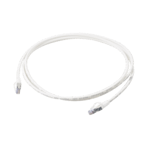 Patch Cord "Skinny" Cat6A Blindado S/FTP, 7ft, Diámetro Reducido 28 AWG, Color Blanco Patch Cord "Skinny" Cat6A Blindado S/FTP, 7ft, Diámetro Reducido 28 AWG, Color Blanco