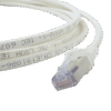 Patch Cord "Skinny" Cat6A Blindado S/FTP, 10ft, Diámetro Reducido 28 AWG, Color Blanco