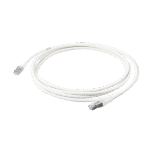 Patch Cord "Skinny" Cat6A Blindado S/FTP, 10ft, Diámetro Reducido 28 AWG, Color Blanco