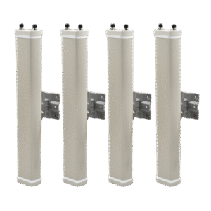 Kit de Antenas Sectoriales, 2.4 GHz, 14 dBi, 2 N-Hembra, 70°, polaridad cruzada, para series A8/A8n/A2