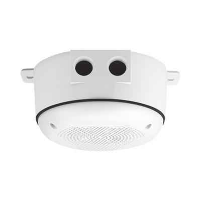 Bocina para exterior de montaje en techo color blanco