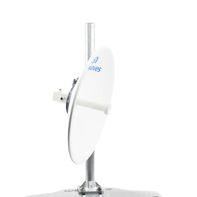 Antena Direccional de alto desempeño, Dimensiones (2 ft), Ganancia de 29 dBi, 4.9-6 GHz, Conectores N-hembra, Fácil instalación, Preensamblada, Montaje incluido