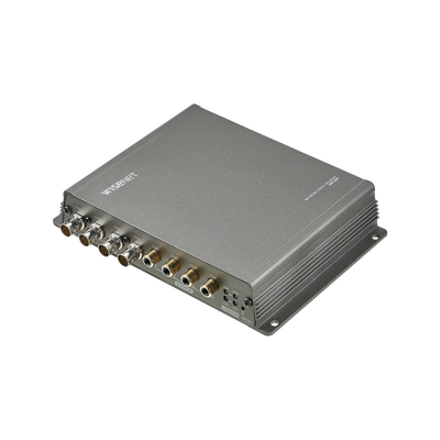 Convertidor de cámaras análogas HD a IP / 4 canales / Hasta 5 MP / 4 Tecnologías (TVI, AHD, CVI y CVBS) Convertidor de cámaras análogas HD a IP / 4 canales / Hasta 5 MP / 4 Tecnologías (TVI, AHD, CVI y CVBS)