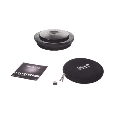 Speak 710, Altavoz portátil con micrófono integrado, sonido increíble para conferencias y música (7710-409)