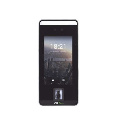 Biometrico Facial y de Palma SIN CONTACTO con pantalla Touch de 5 "/ 6000 rostros / Lector de Huella Digital / WIFI