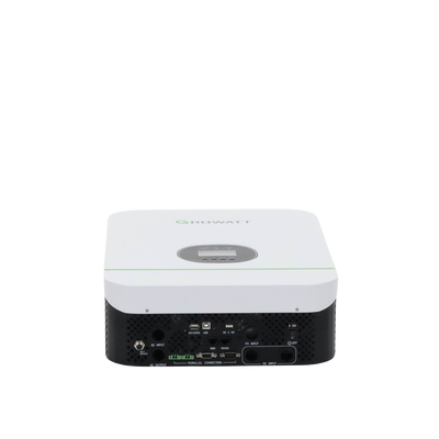 Inversor Cargador 3kW Compatible con Baterías de Litio, Monitoreo Remoto y Sincronización para Mayor Potencia, Operación 48Vcc Inversor Cargador 3kW Compatible con Baterías de Litio, Monitoreo Remoto y Sincronización para Mayor Potencia, Operación 48Vcc